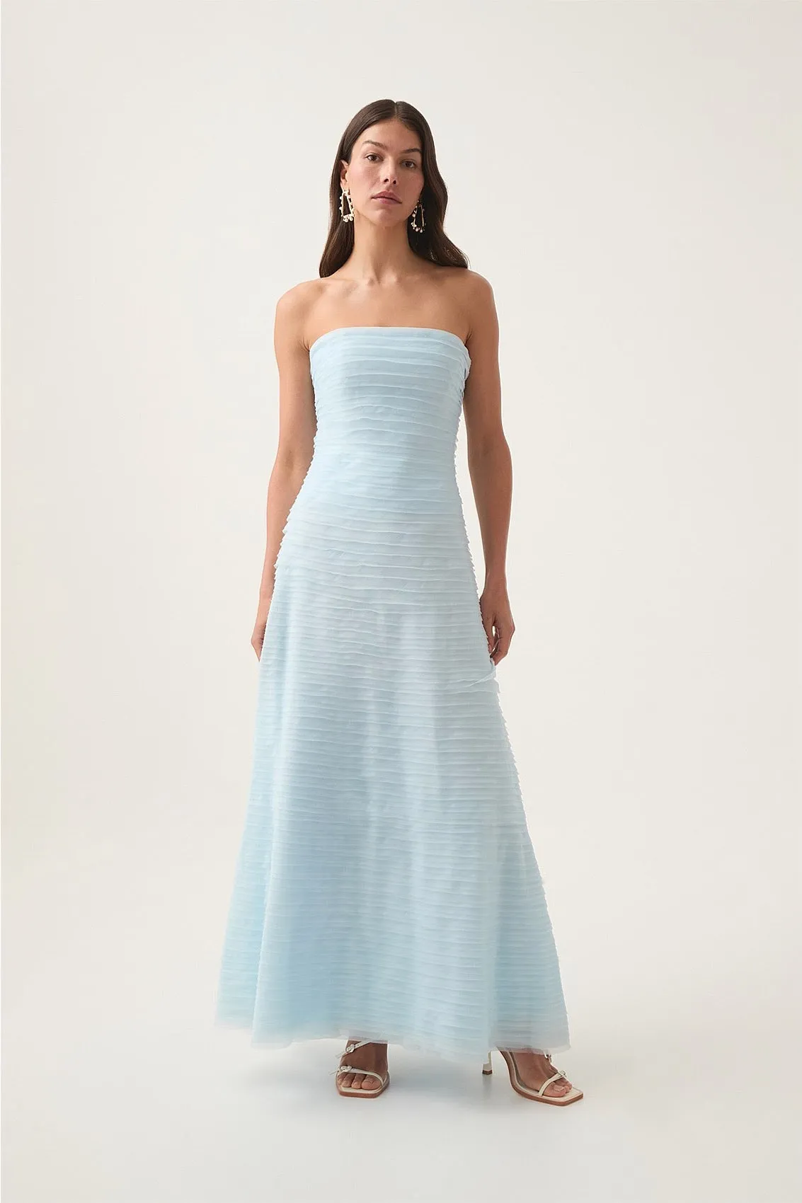 Aje Soundscape Maxi Dress - Sea Breeze