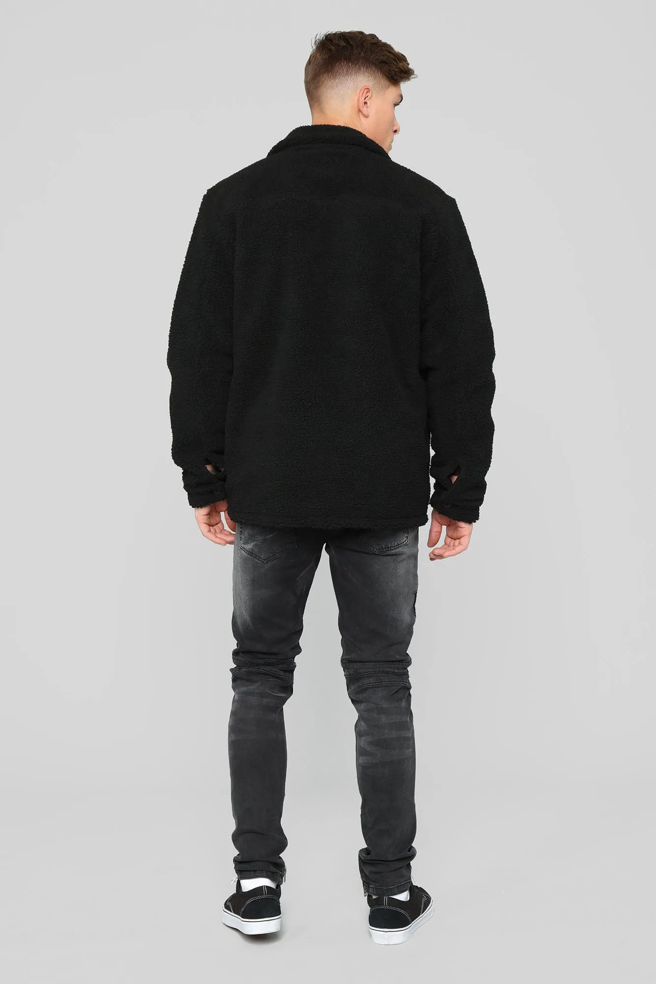 Always Working Sherpa Jacket - Black