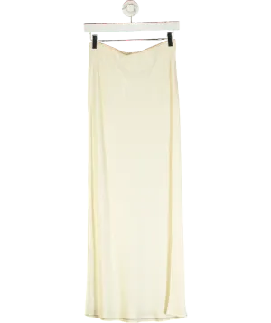 Arket Cream Drape Maxi Skirt UK 8