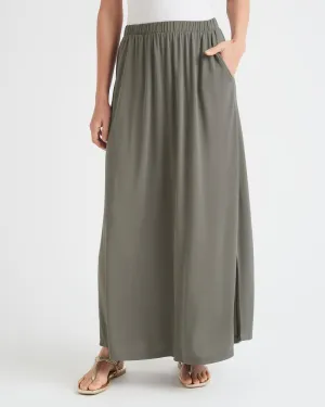 Arlo Sandwash Jersey Maxi Skirt