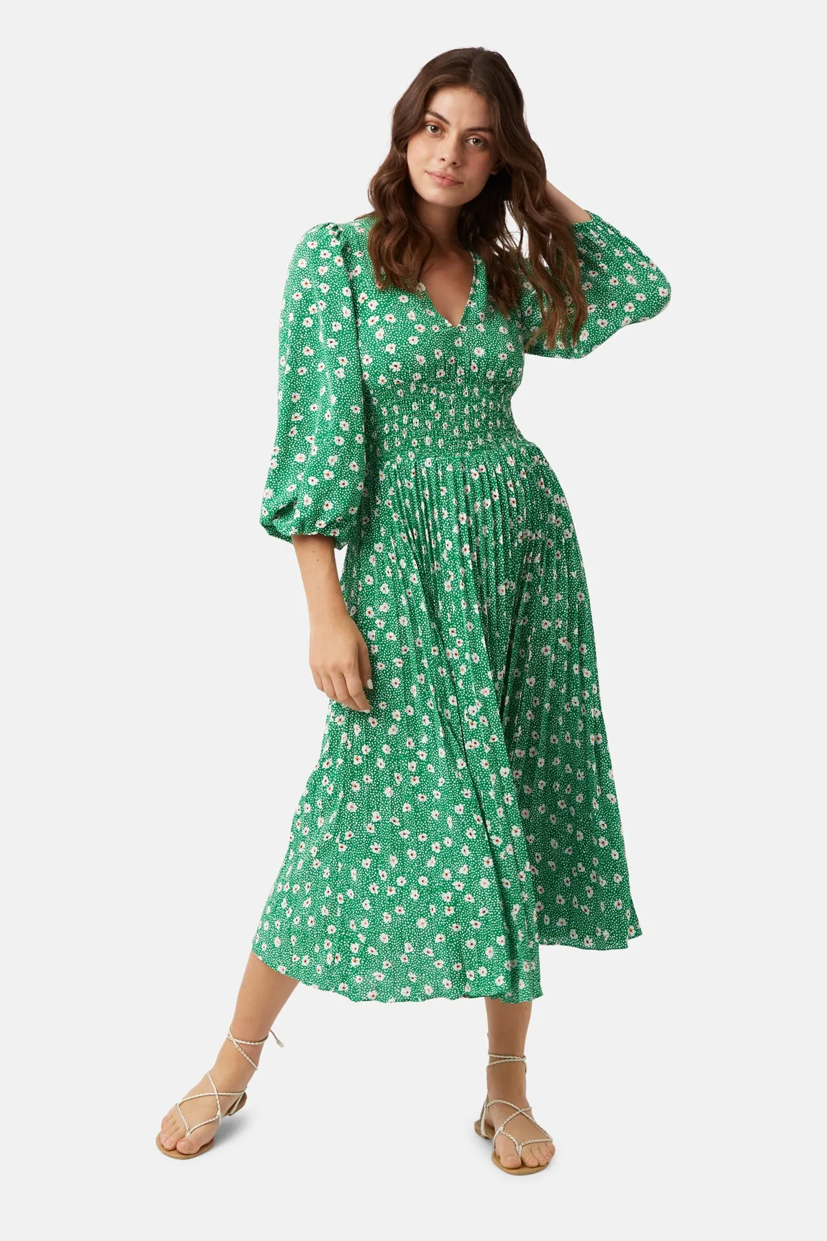 AURORA DRESS (GREEN)