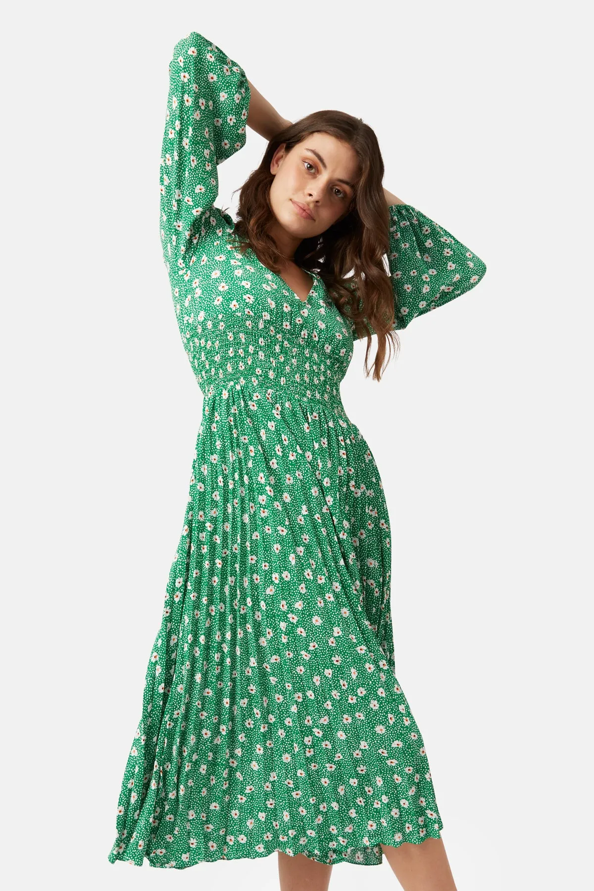 AURORA DRESS (GREEN)