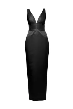 AVA BLACK MAXI DRESS