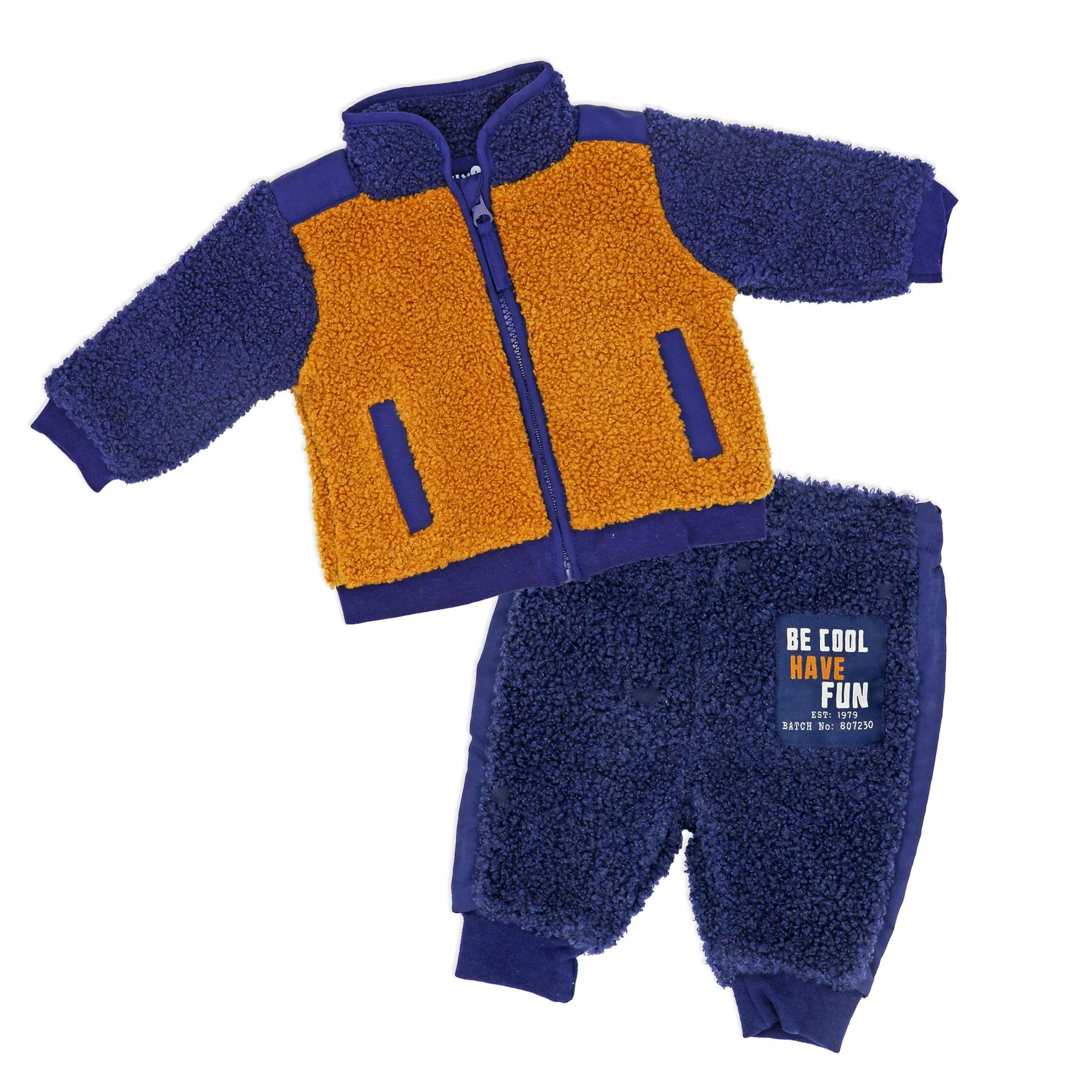 Baby's Sherpa and Jogger Set - Be cool