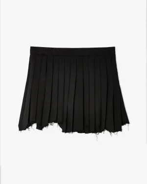 Balenciaga - Women's Pleated Mini Skirt - (Black)