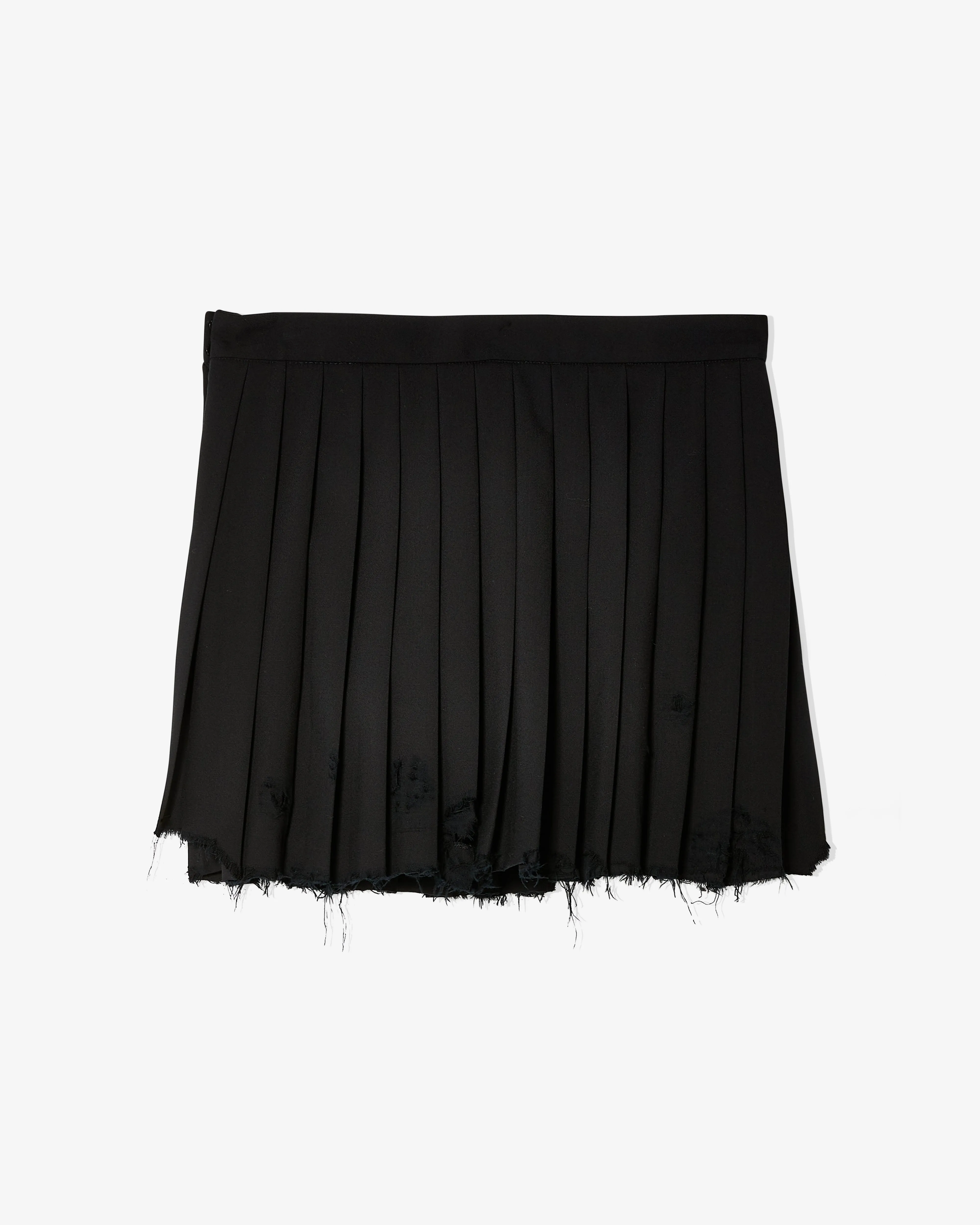 Balenciaga - Women's Pleated Mini Skirt - (Black)