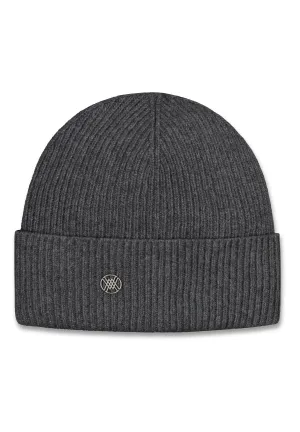 BERING CASHMERE BEANIE - Grey melange