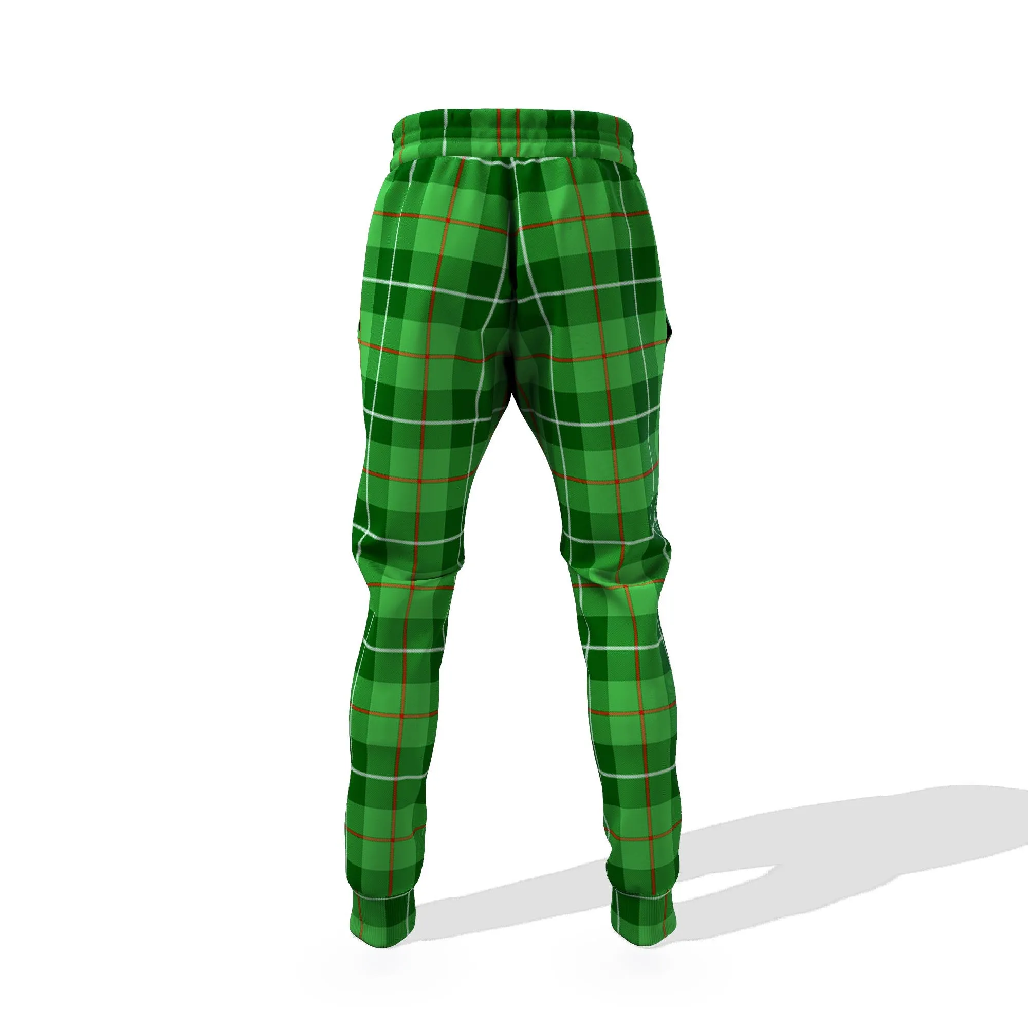 Boyle Tartan Joggers Pants with Family Crest