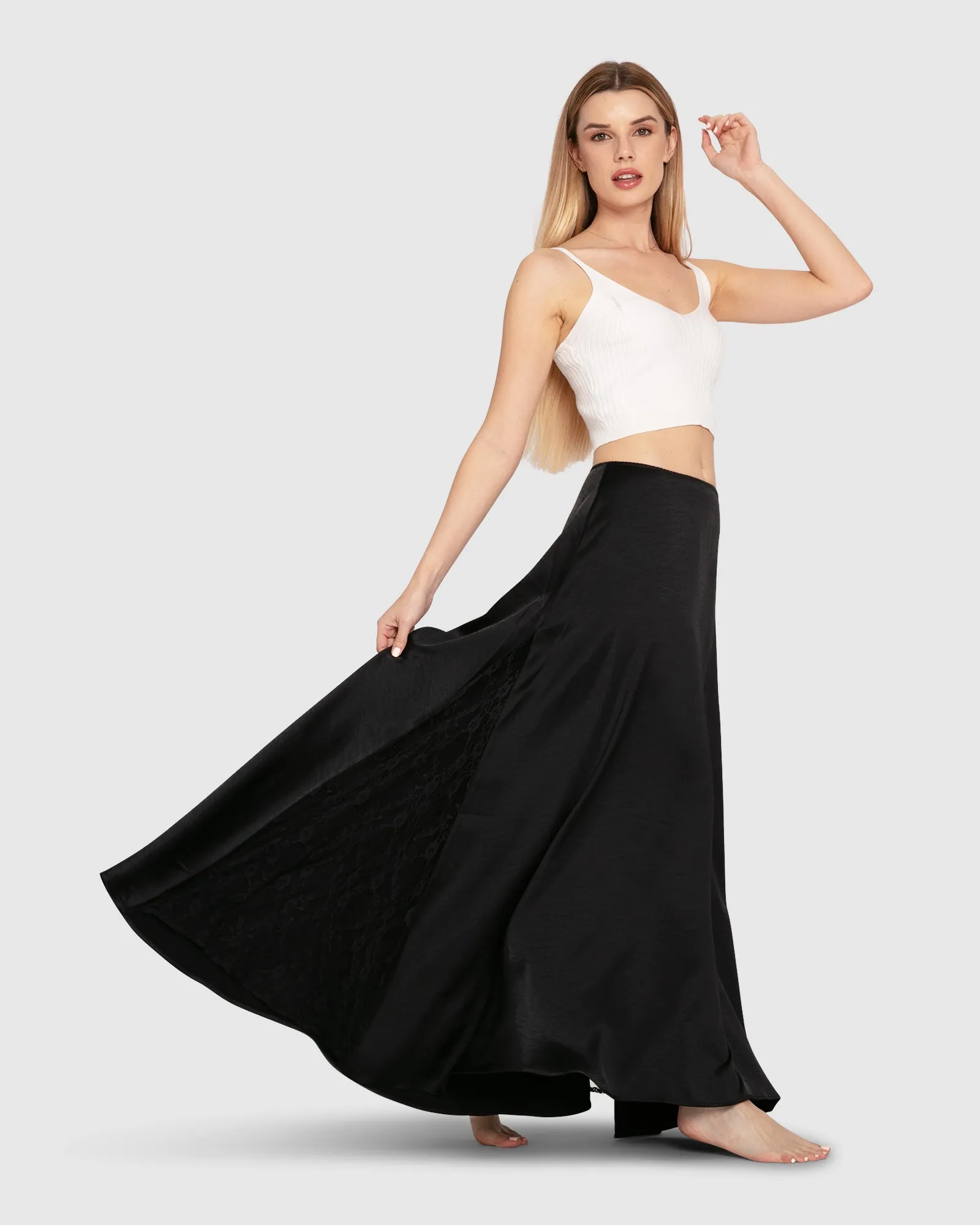 California Dreamin' Maxi Skirt - Black