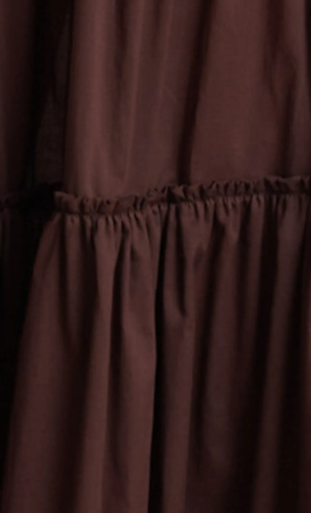 CARLA V MAXI DRESS - CHOCOLATE