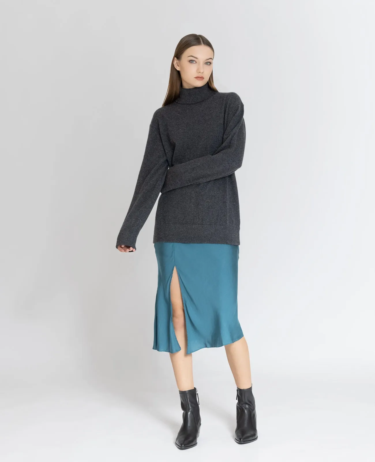 Cashmere Turtleneck Sweater