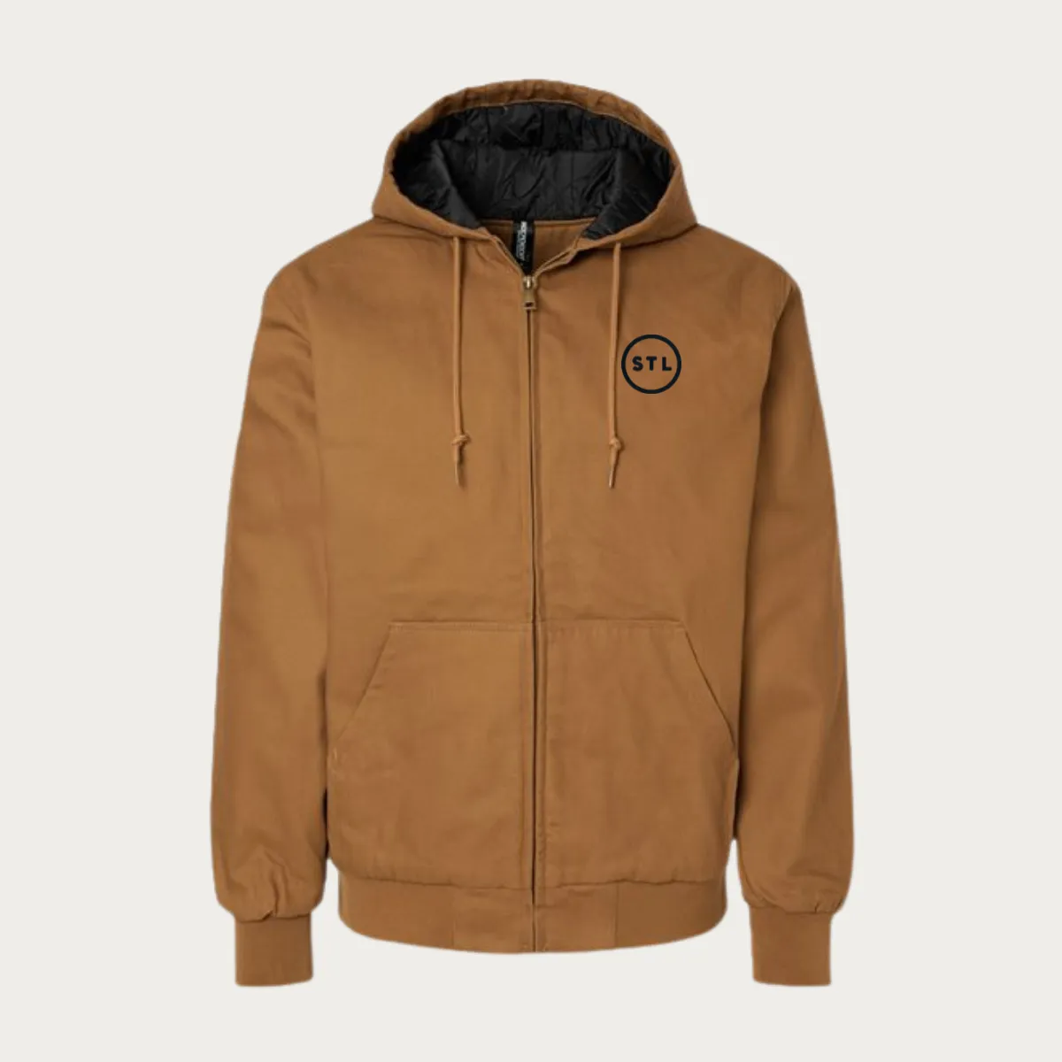 City Circle Insulated Canvas Workwear Jacket