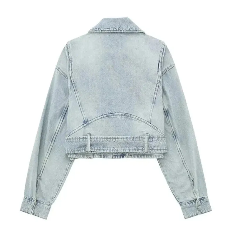 Darling Denim Cropped Jacket