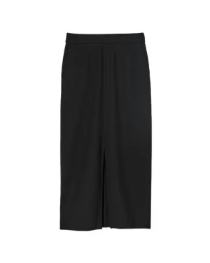 Eileen Fisher Front Slit Ponte Maxi Skirt