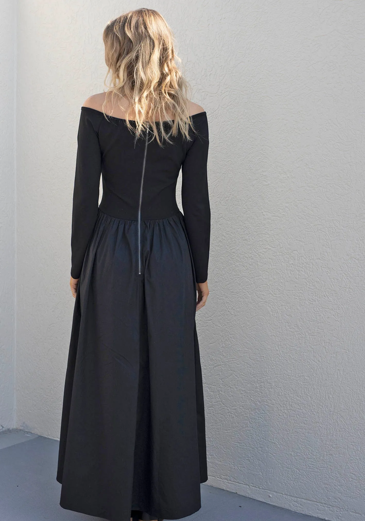 Fifth Avenue Black Maxi Dress