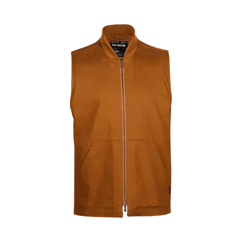 Fox Source Sherpa Vest Nutmeg Brown