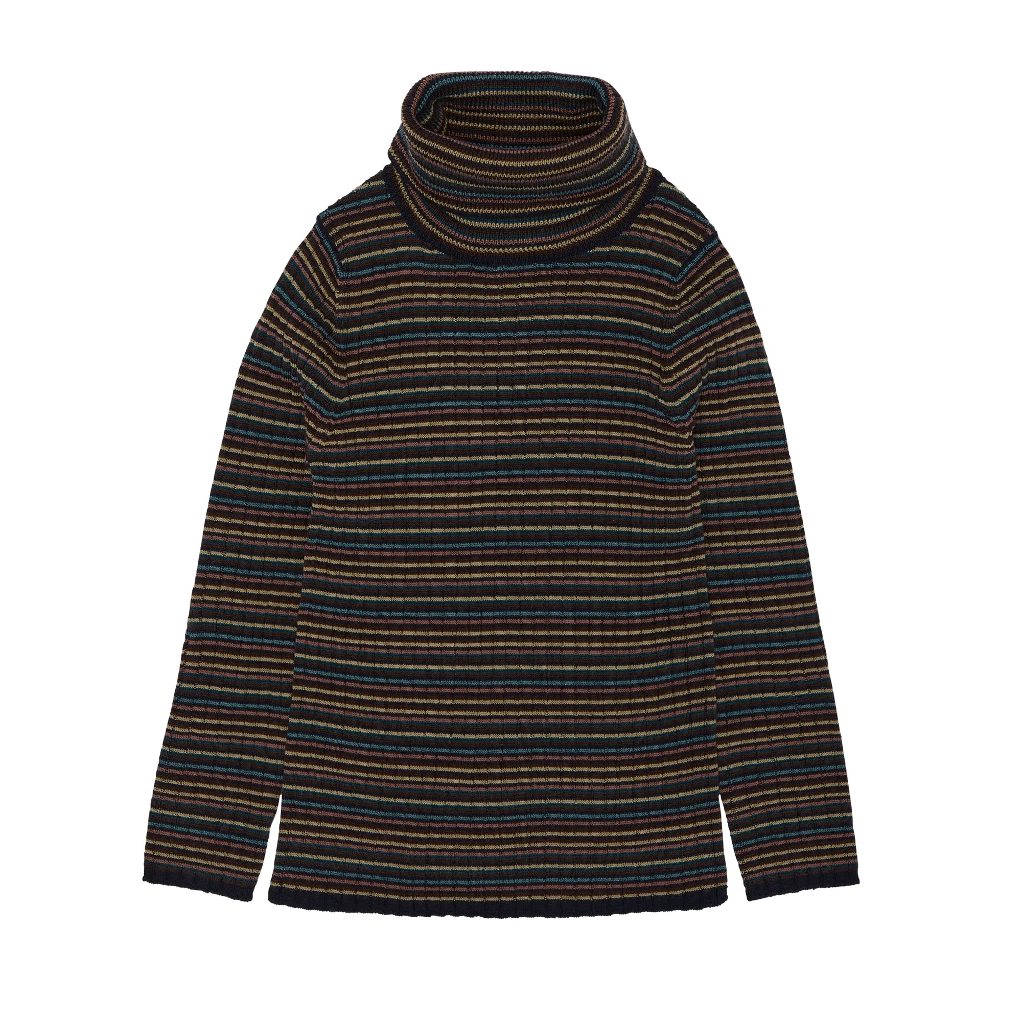 FUB MULTI STIPE TURTLENECK