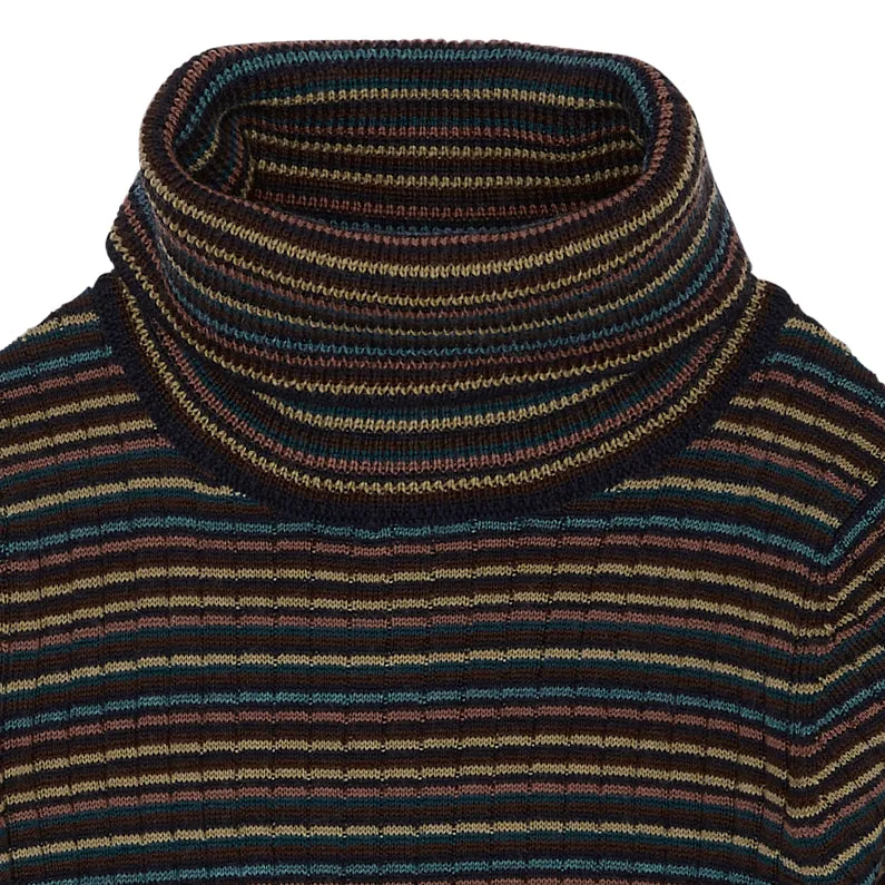 FUB MULTI STIPE TURTLENECK