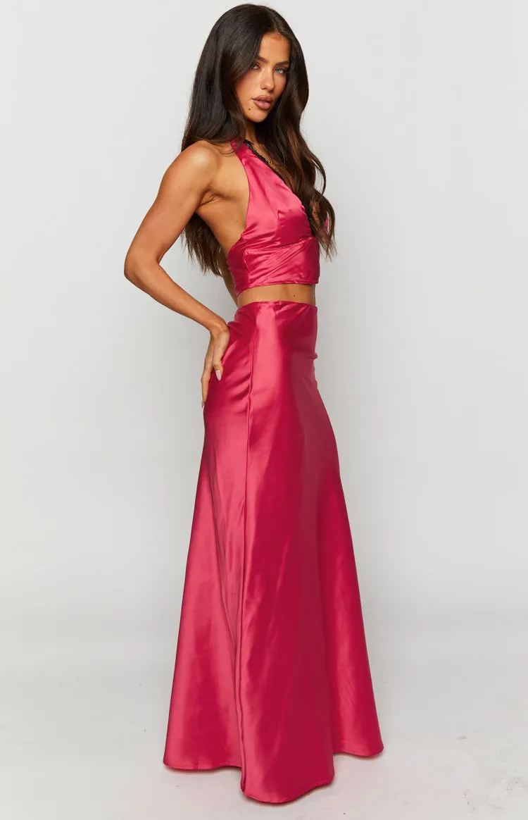 Genevieve Pink Maxi Skirt