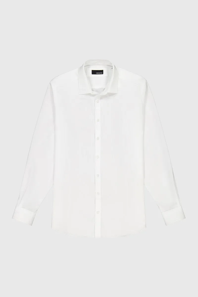 GIBSON FGW014 WHITE FRENCH CUFF ARCHIE SHIRT