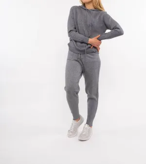 Gray Jogger Pant Knit