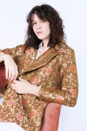 Jacket Frida in Flower Silk print