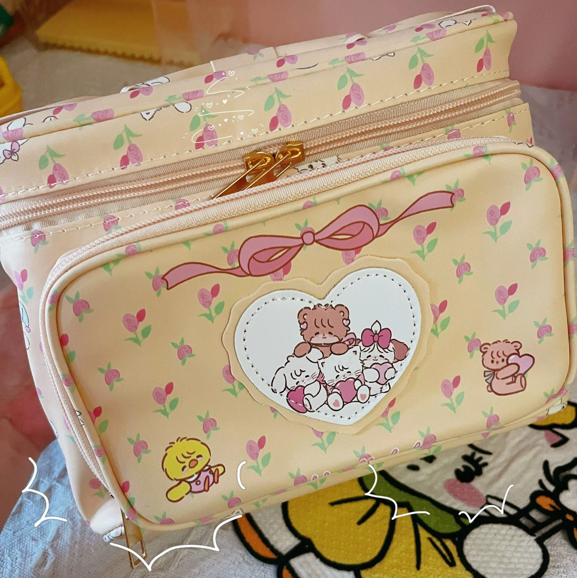 Kawaii Mikko Multi-Layer Makeup Bag