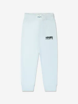 KENZO Boys Logo Joggers in Blue