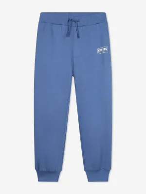 KENZO Kids Logo Joggers in Blue