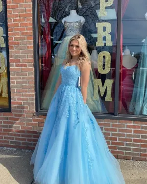 Lace Prom Dresses Long, Formal Ball Dress, Evening Dress, Dance Dresses, School Party Gown, PC0941