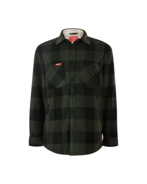 Legends Sherpa Jacket With Beanie - Bottle Green