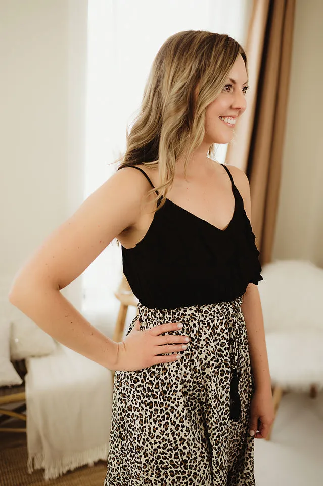 Leopard Skirt Maxi