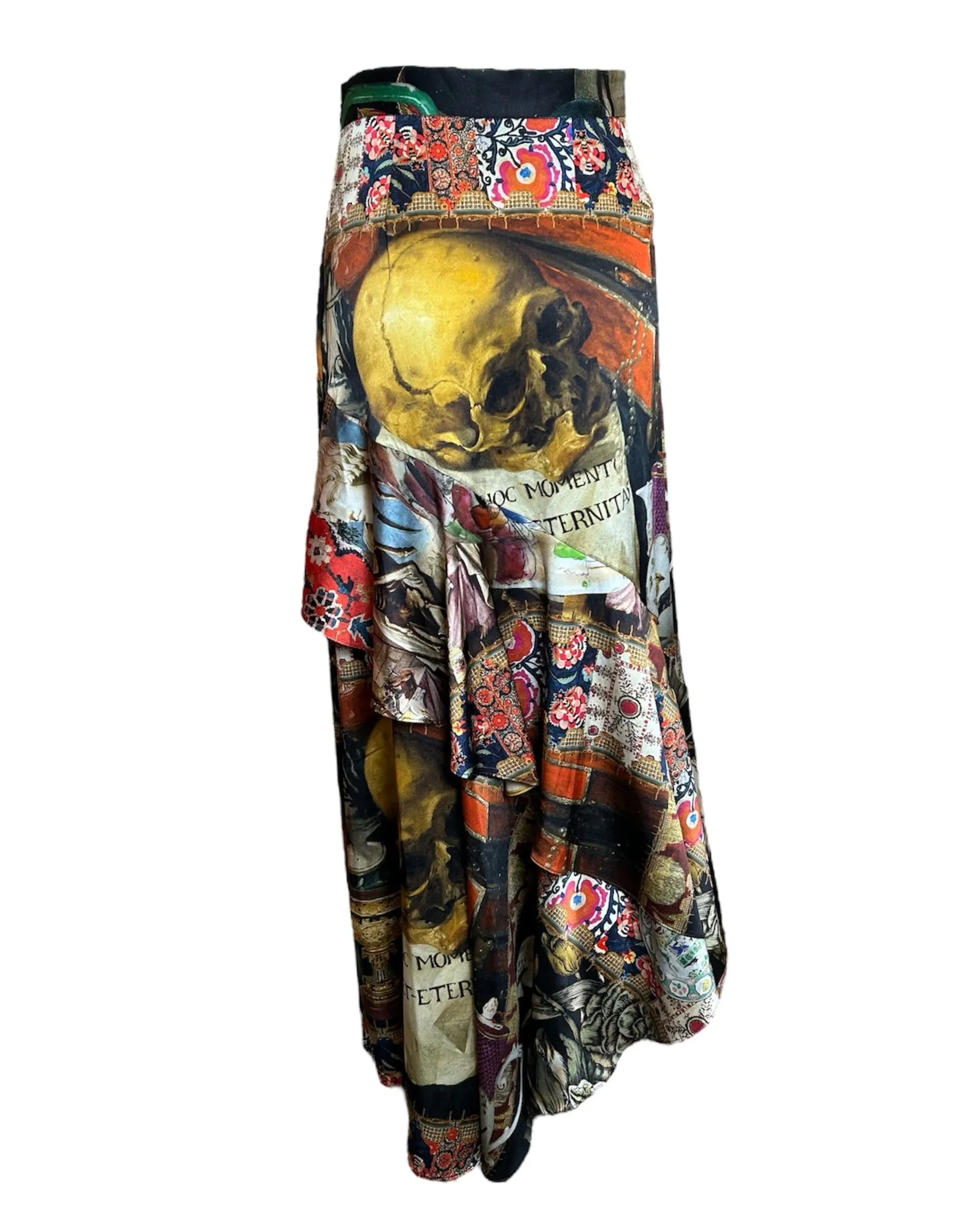 Libertine '19 Bias Cut Novelty Collage Skirt