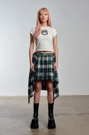 Lore Pleated Tartan Skirt