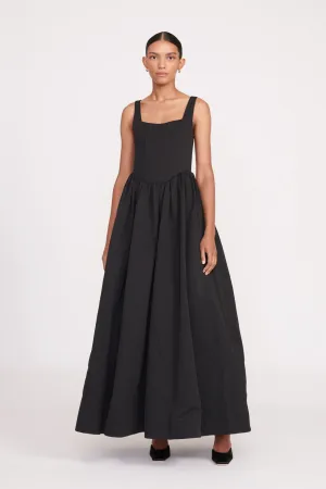 MAXI LANDSCAPE DRESS | BLACK