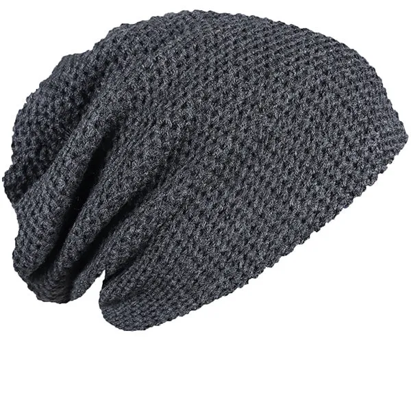 Men Oversize Slouch Beanie Hat for Winter Summer B100