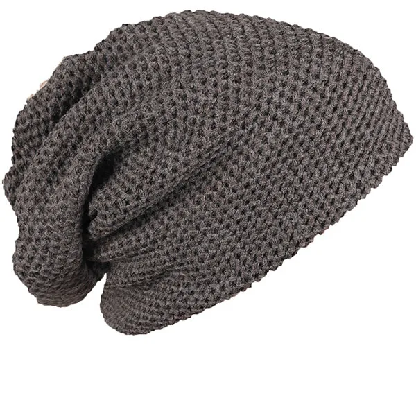 Men Oversize Slouch Beanie Hat for Winter Summer B100