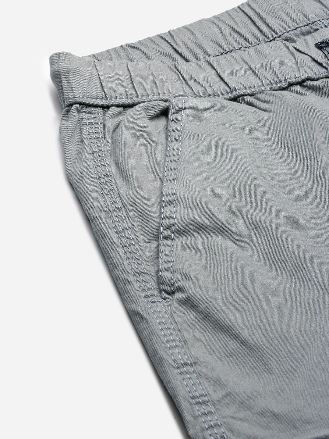 Men Solid Grey Joggers