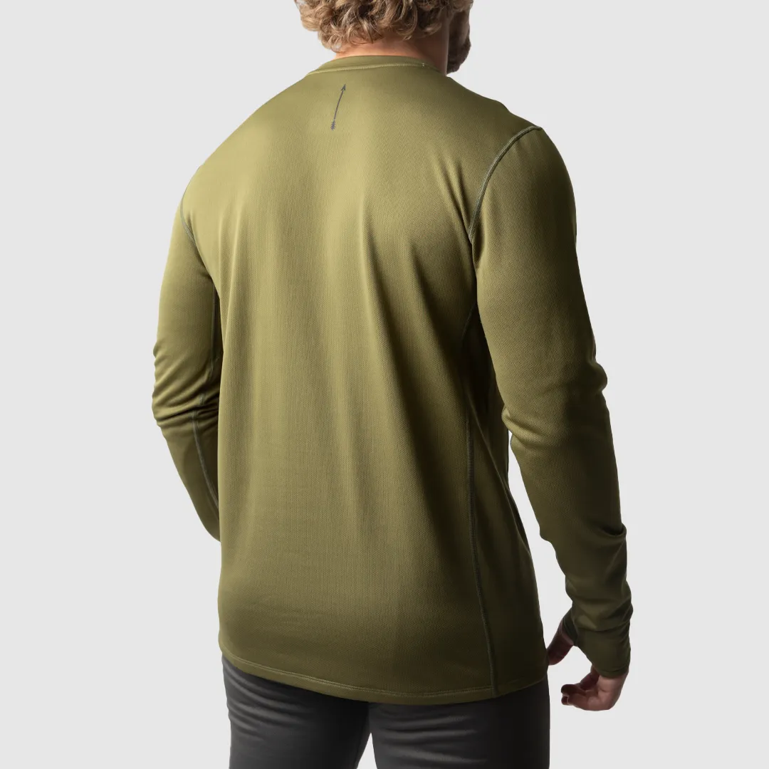 Men's Ridgeline Heavy Base Layer Top (OD Green)