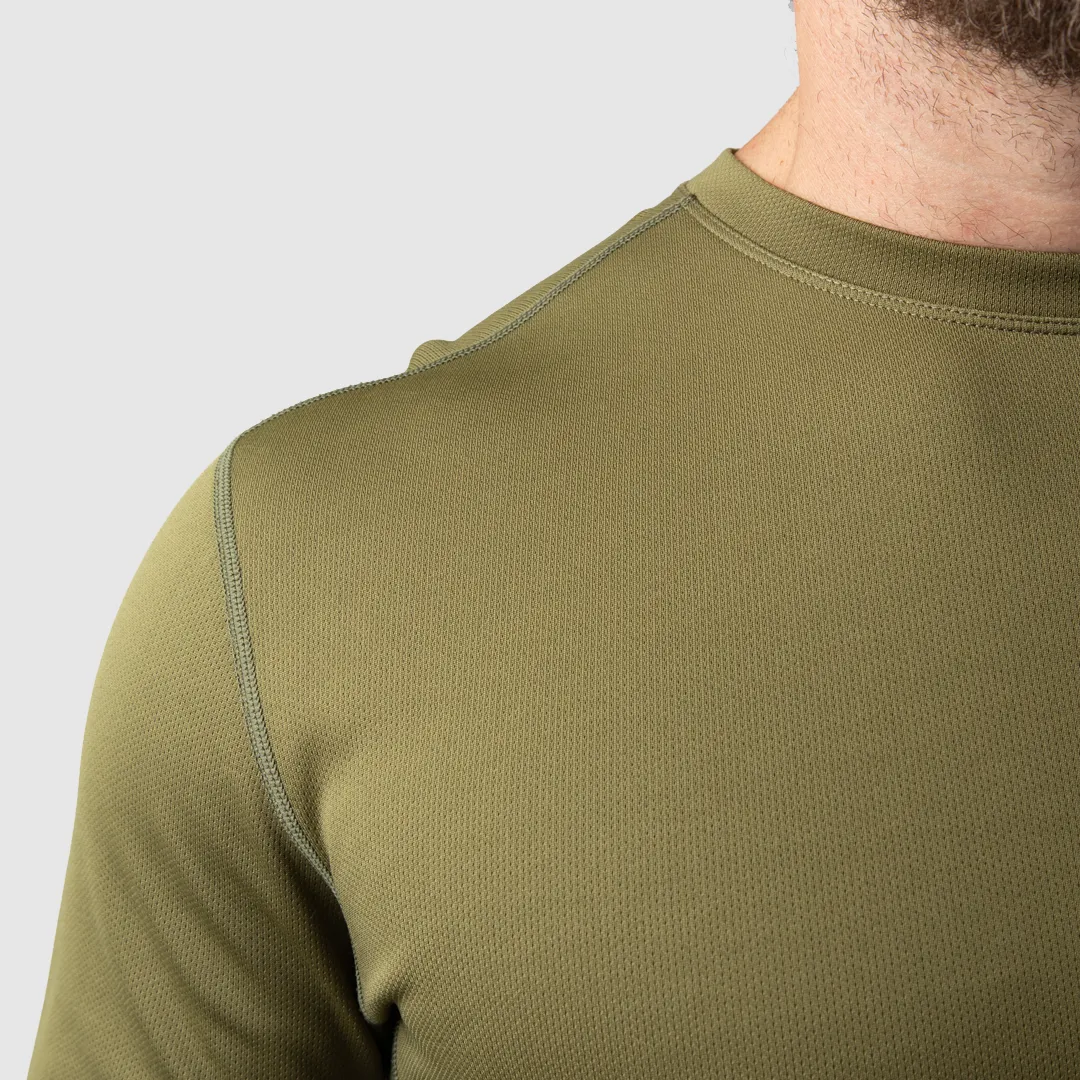 Men's Ridgeline Heavy Base Layer Top (OD Green)