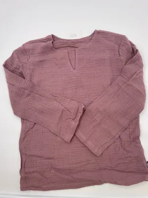 Musselin Langarm-Shirt Mauve (474)