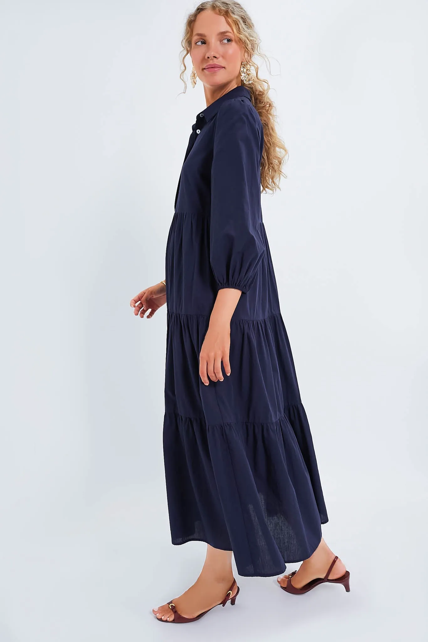 Navy Mabel Maxi Dress