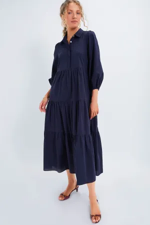 Navy Mabel Maxi Dress