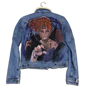 Ooak Vintage Sherpa Denim Jacket