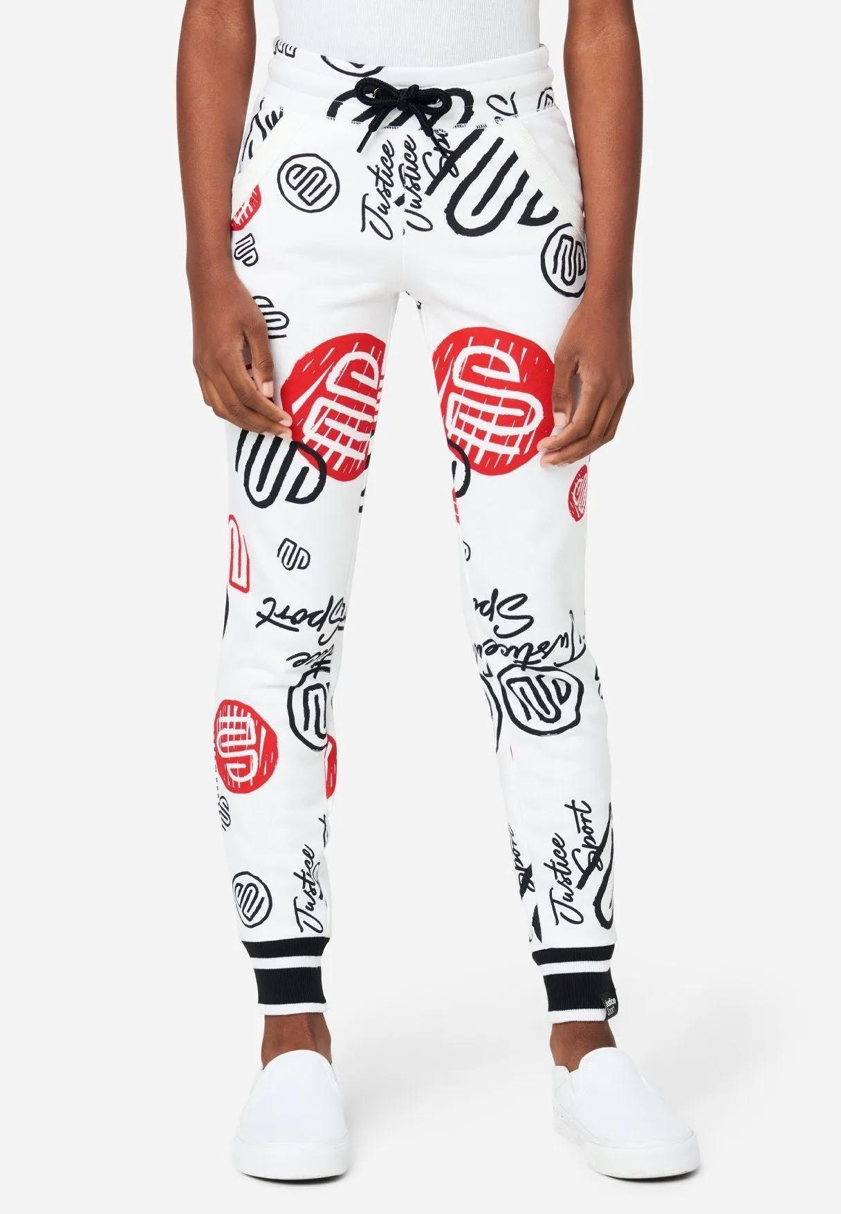 Patterned Joggers 