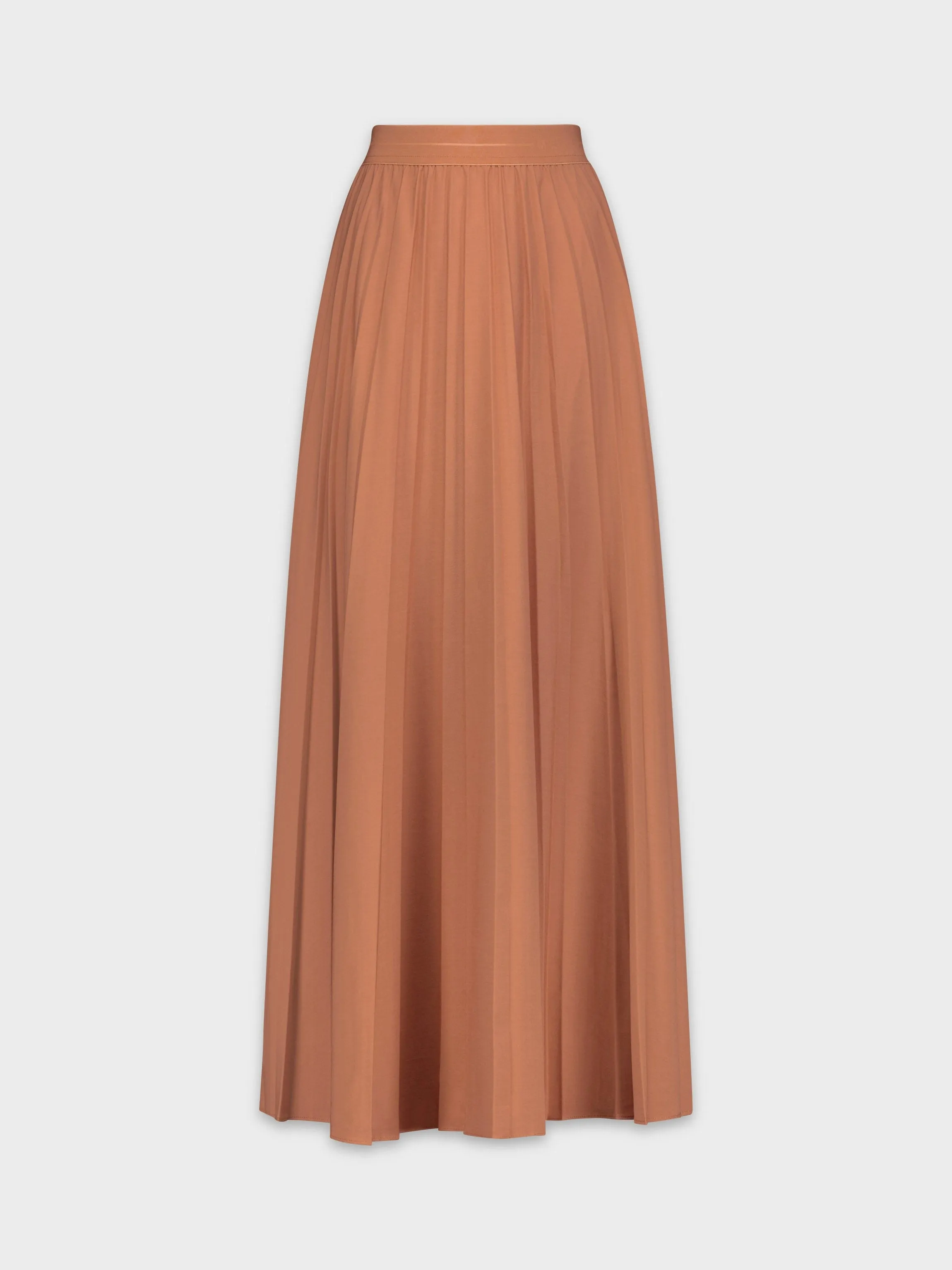 PLEATED SKIRT 37"-SALMON