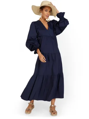 Poplin Maxi Dress