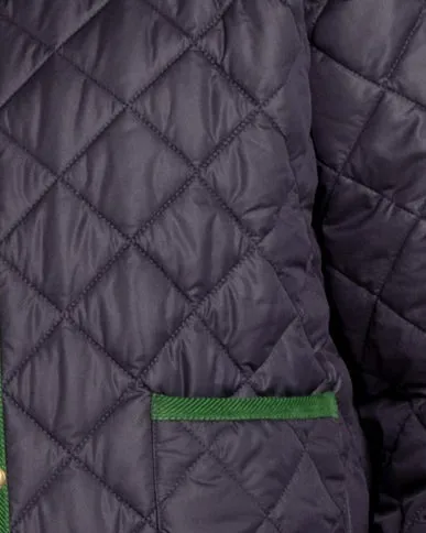 Quilted Jacket Navy | Navy