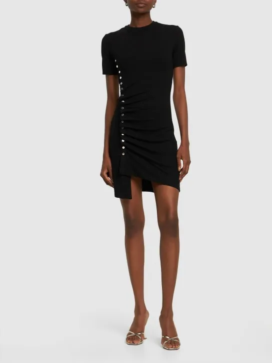 Rabanne   Viscose jersey mini dress 