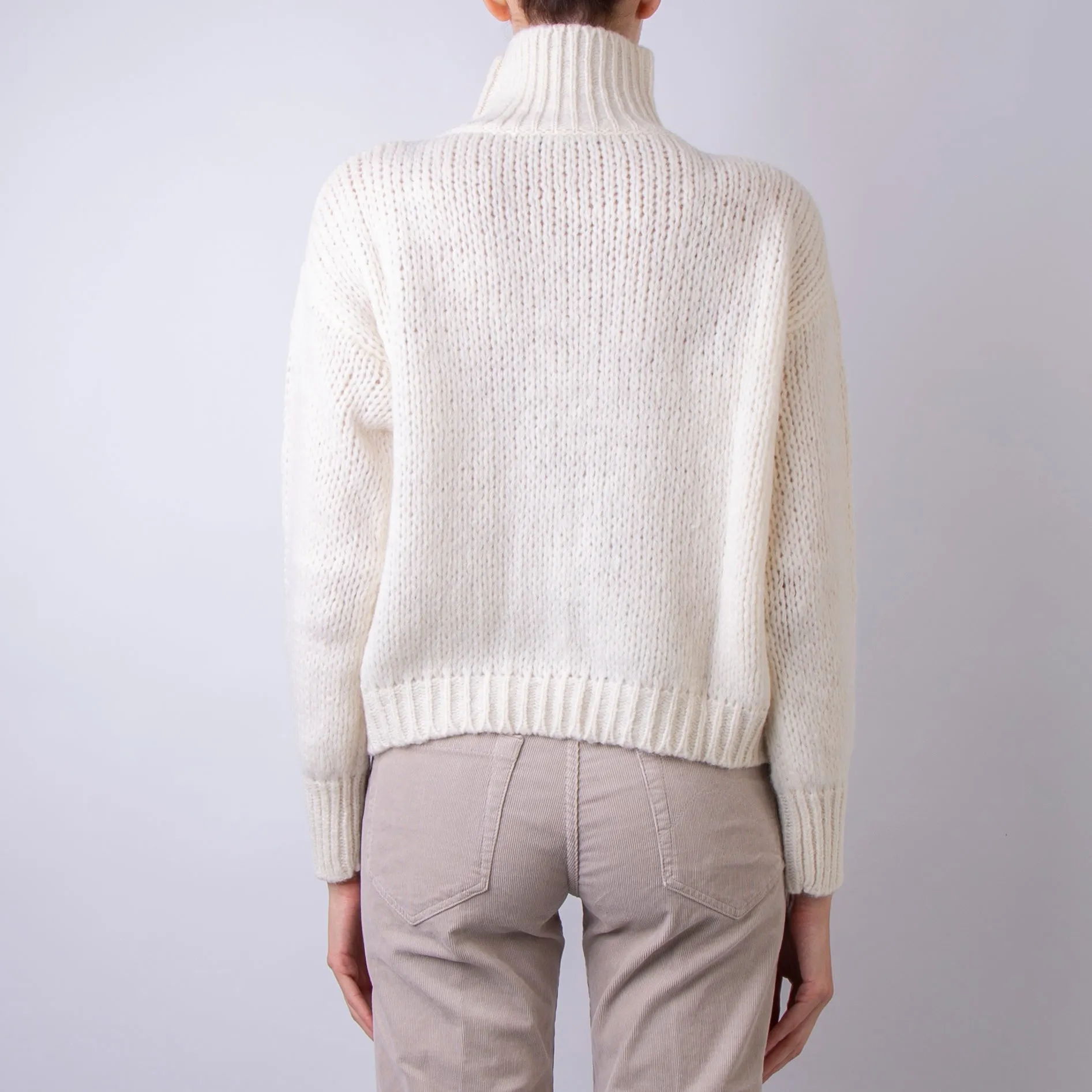 ROBERTO COLLINA SWEATER A47003 02 LIGHT BEIGE